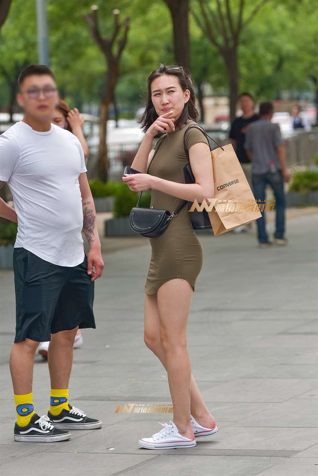 图片[3]-紧致真空包臀裙美妇，性感至极~-流行馆