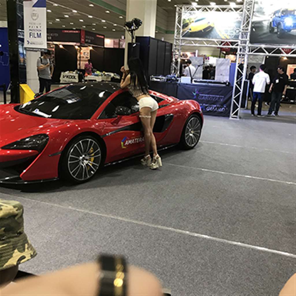 图片[3]-[辉辉赛贴-韩国改装车展]极品美腿翘臀女神-流行馆