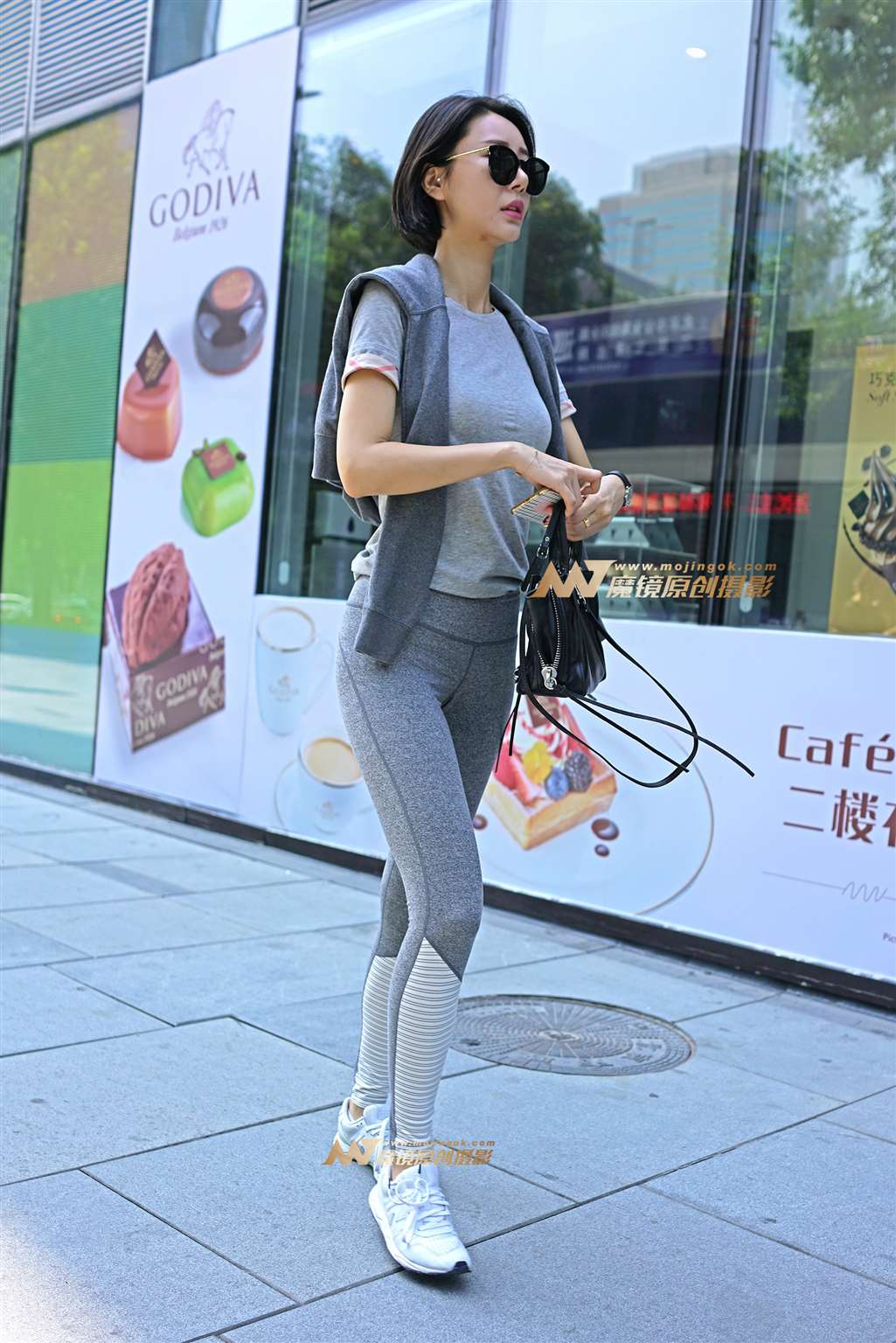 运动紧身-街拍流行馆