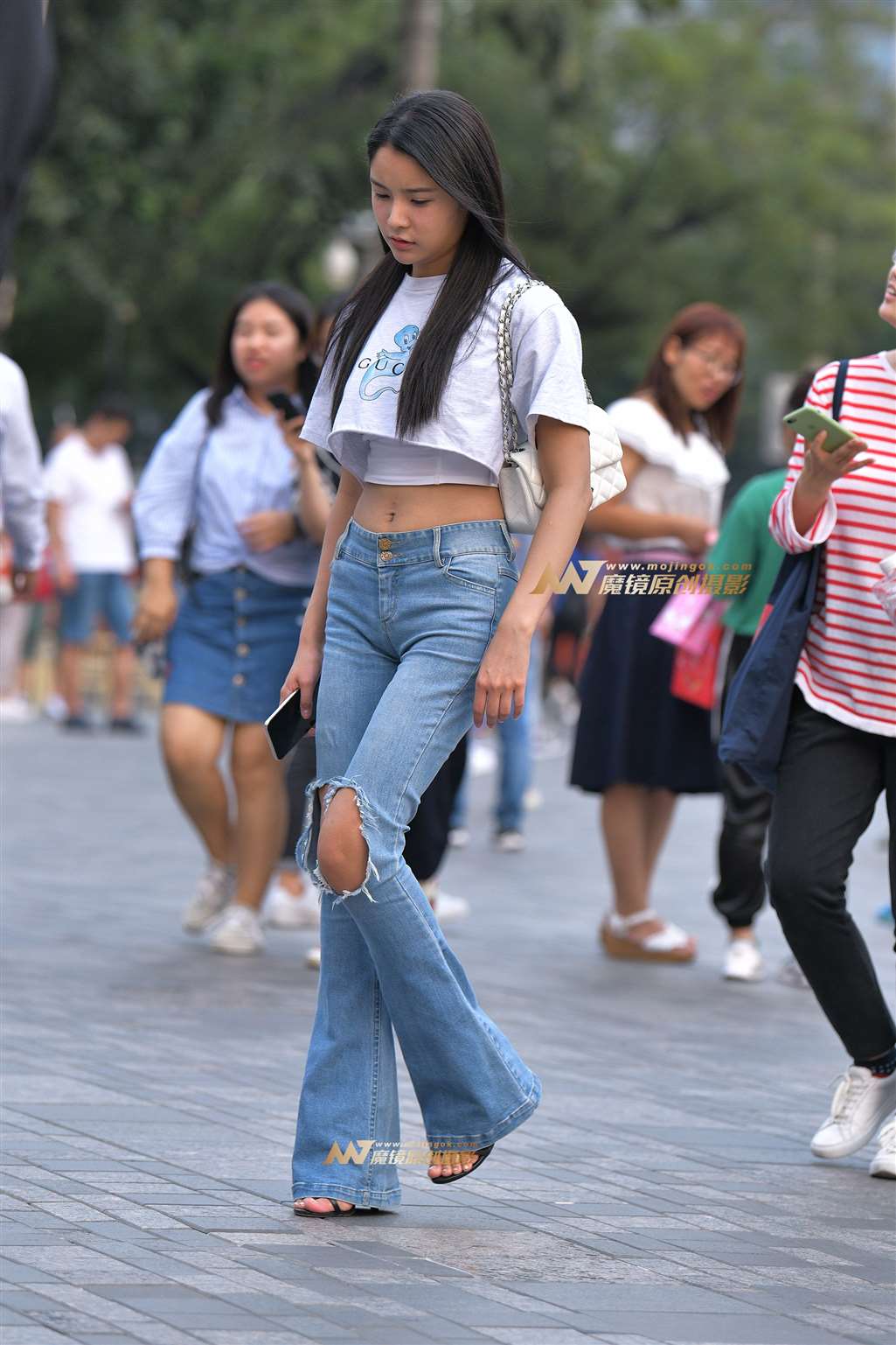 图片[5]-【红石赛帖】高挑漂亮牛仔裤美女-流行馆