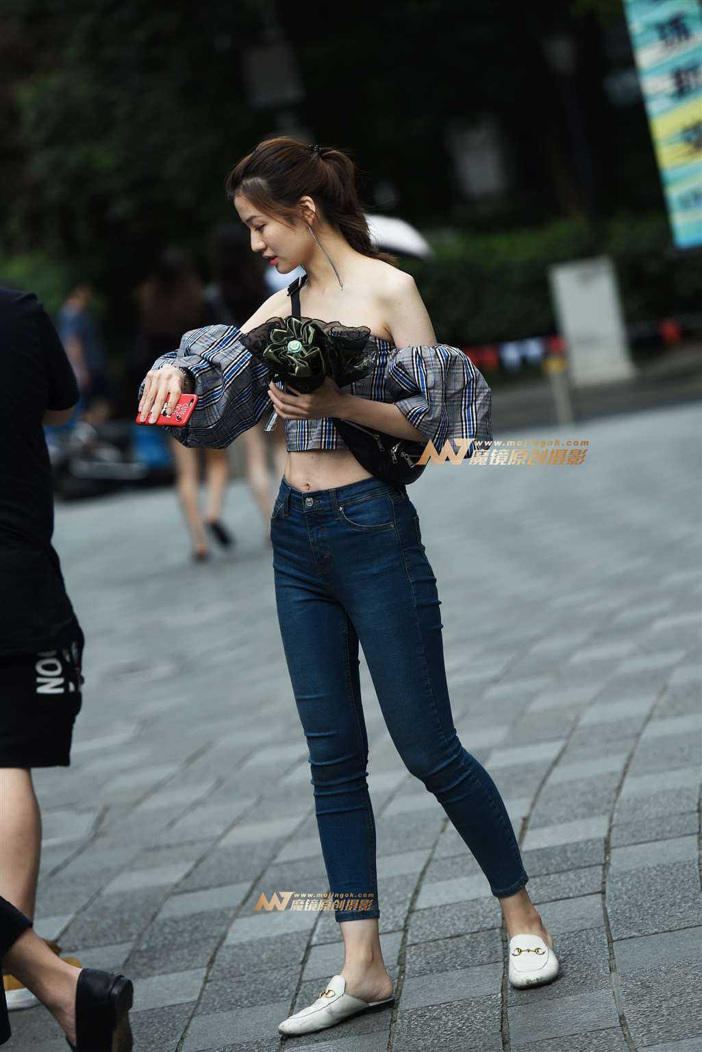 图片[2]-【咔喳赛贴】牛仔小妹-流行馆