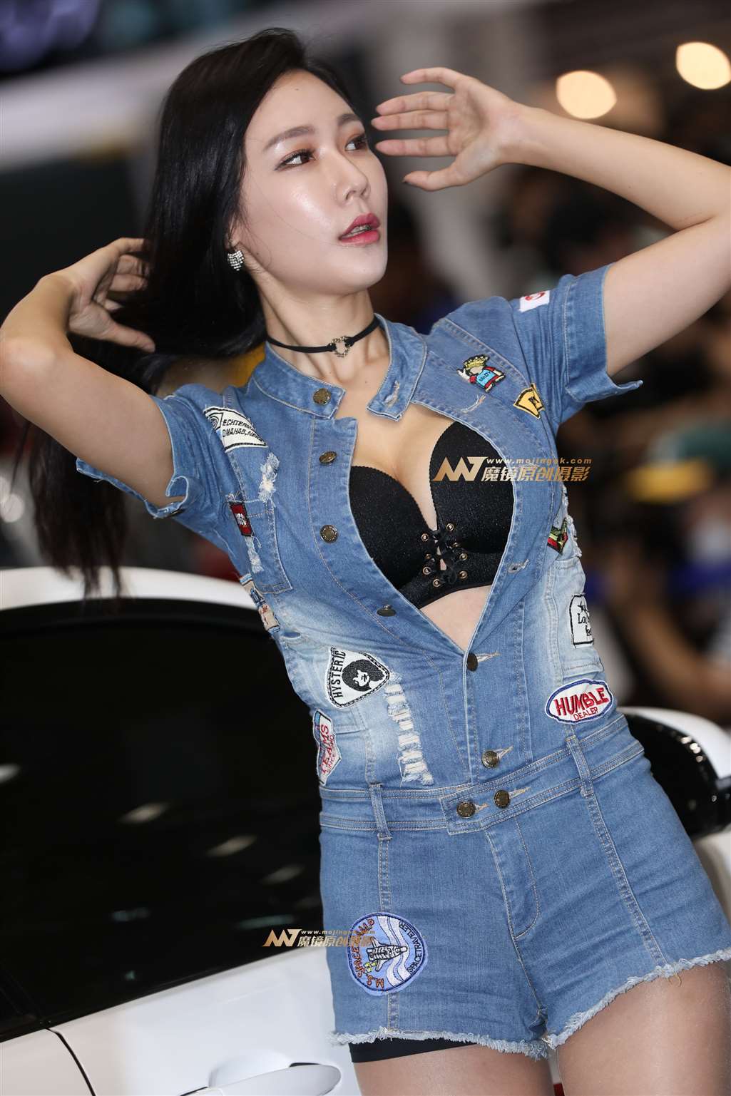 [辉辉赛贴-韩国改装车展]我想帮你扎辫子-流行馆