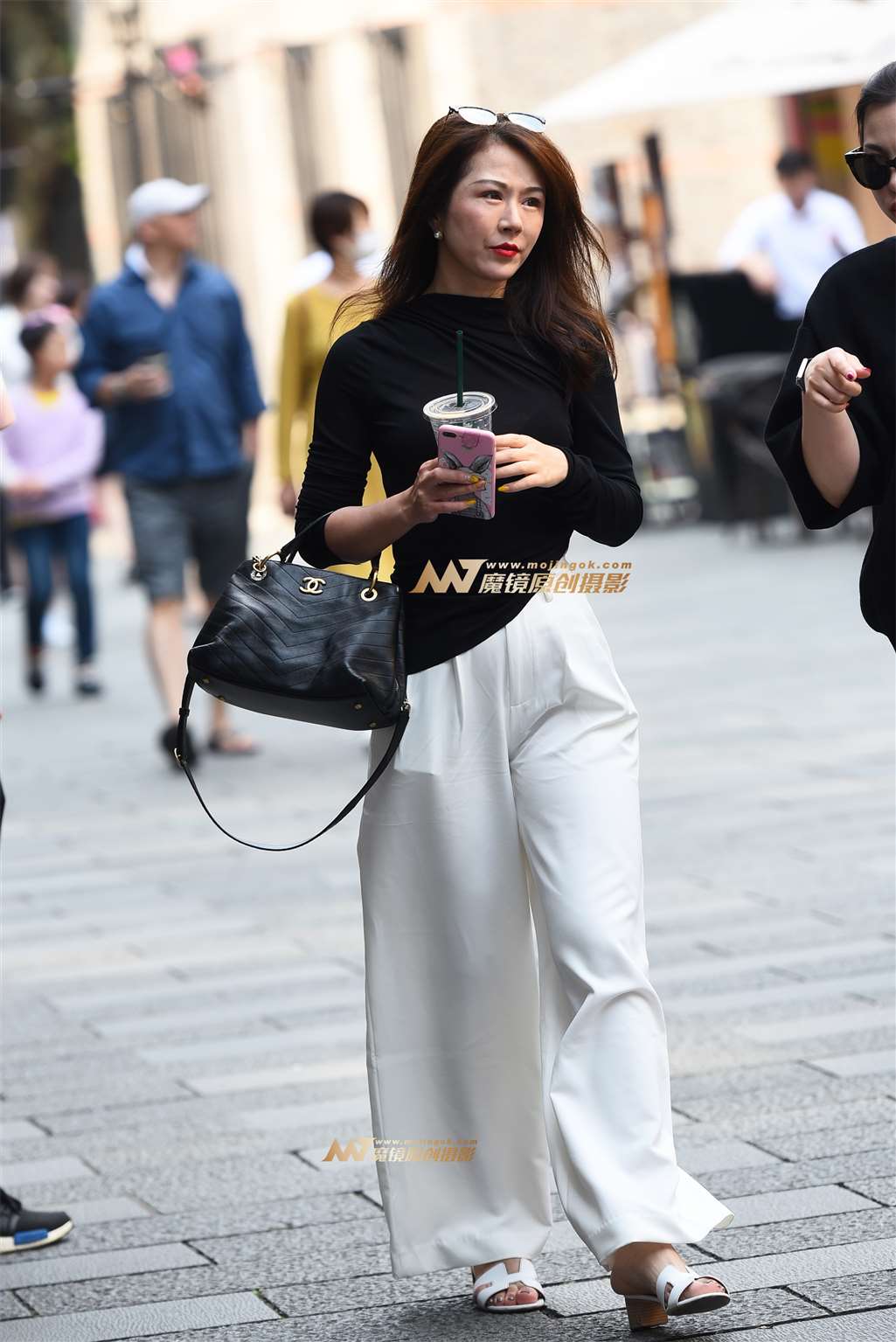 图片[4]-【咔喳赛贴】白裤少妇-流行馆