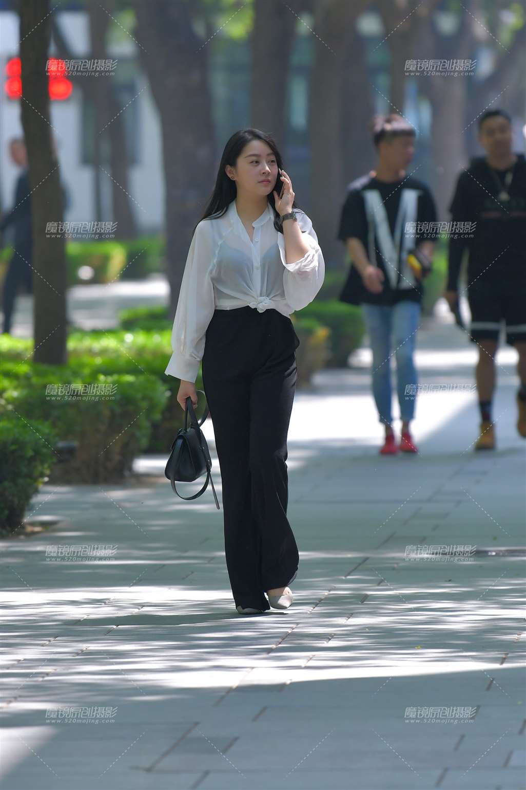 图片[4]-【红石赛帖】性感黑裤气质美女-流行馆