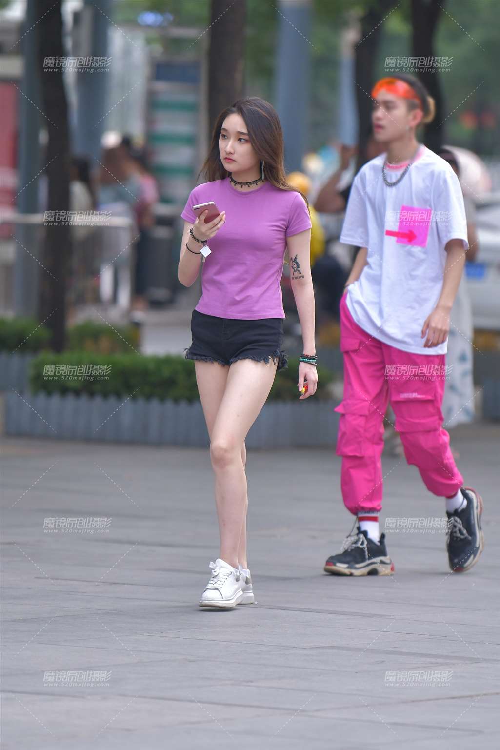 【红石赛帖】性感热裤美女-流行馆