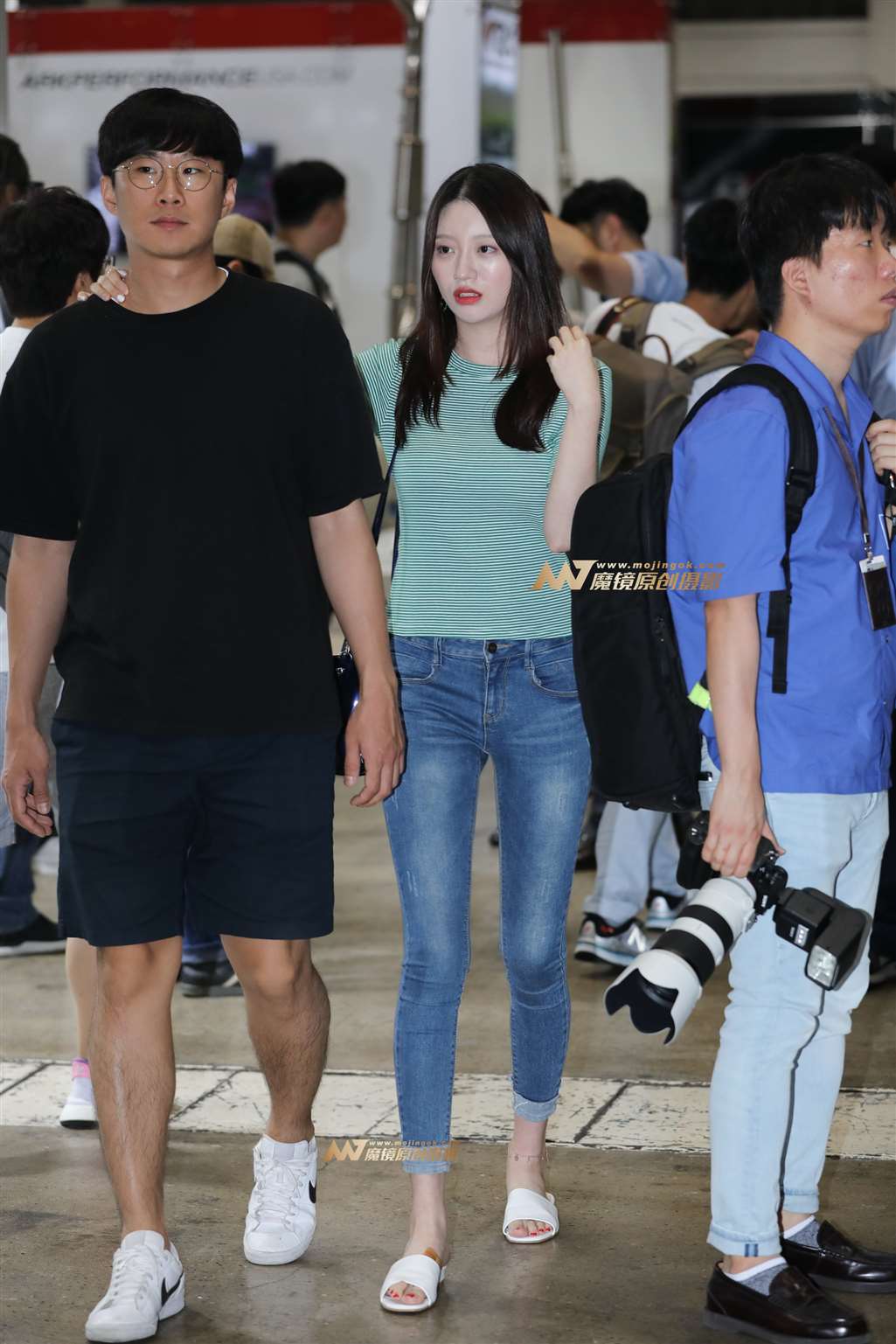 图片[4]-[辉辉赛贴-韩国改装车展]极品肤白貌美女友-流行馆