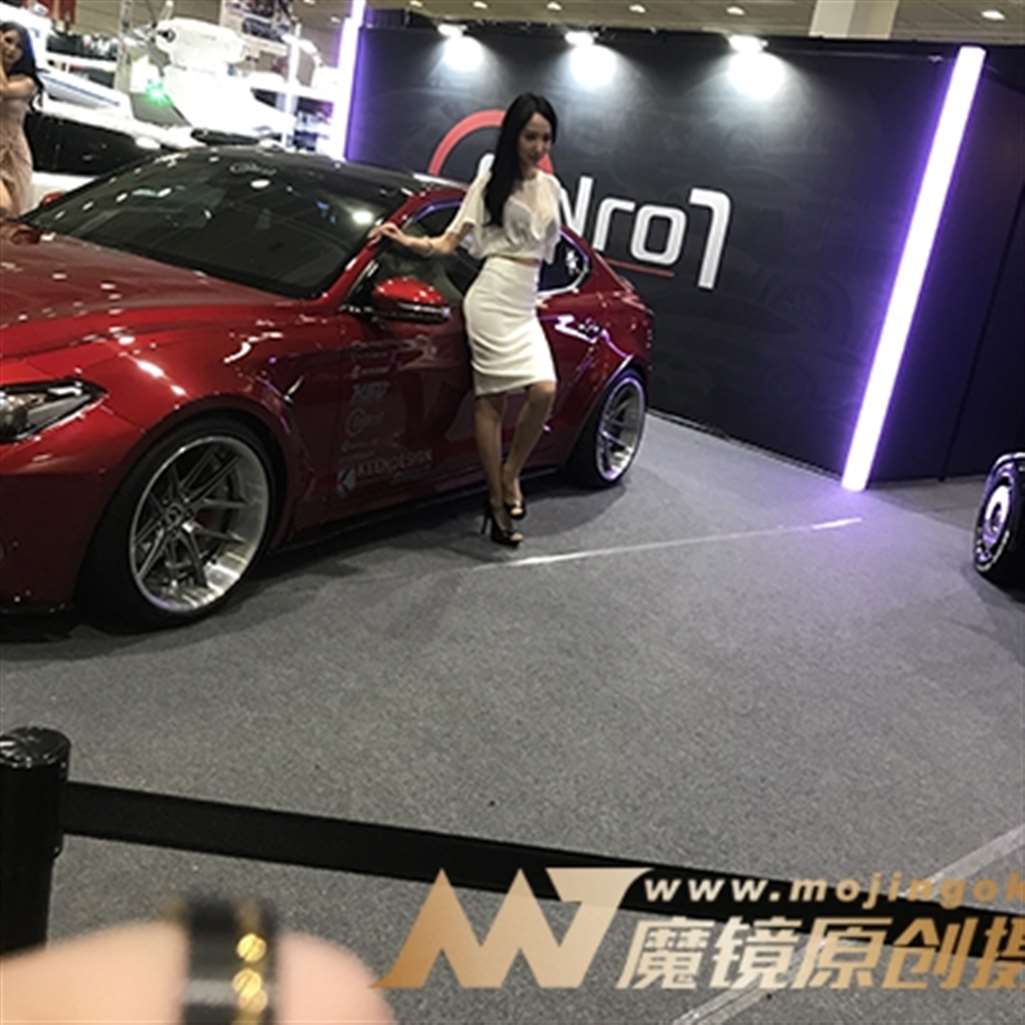 图片[3]-[辉辉赛贴-韩国改装车展]气质肉丝女神-流行馆