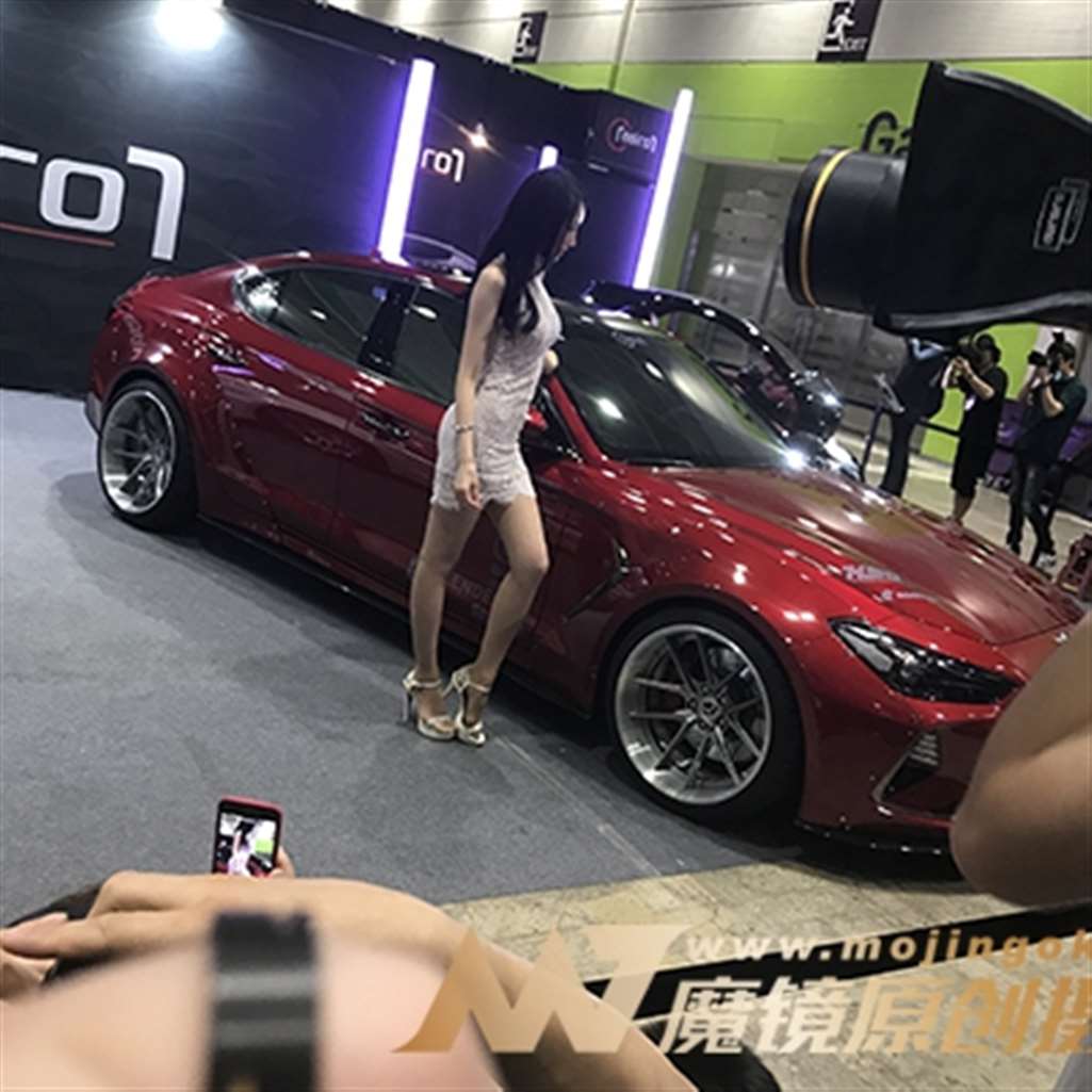图片[3]-[辉辉赛贴-韩国改装车展]极品白裙丝袜美腿女神好像唐嫣-流行馆