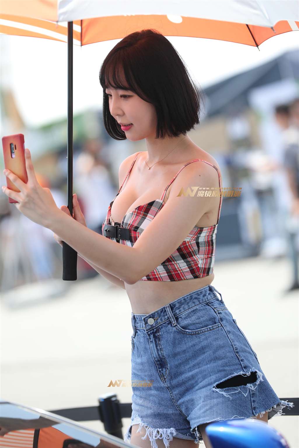 图片[4]-[辉辉赛贴]美胸短发小姐姐-流行馆