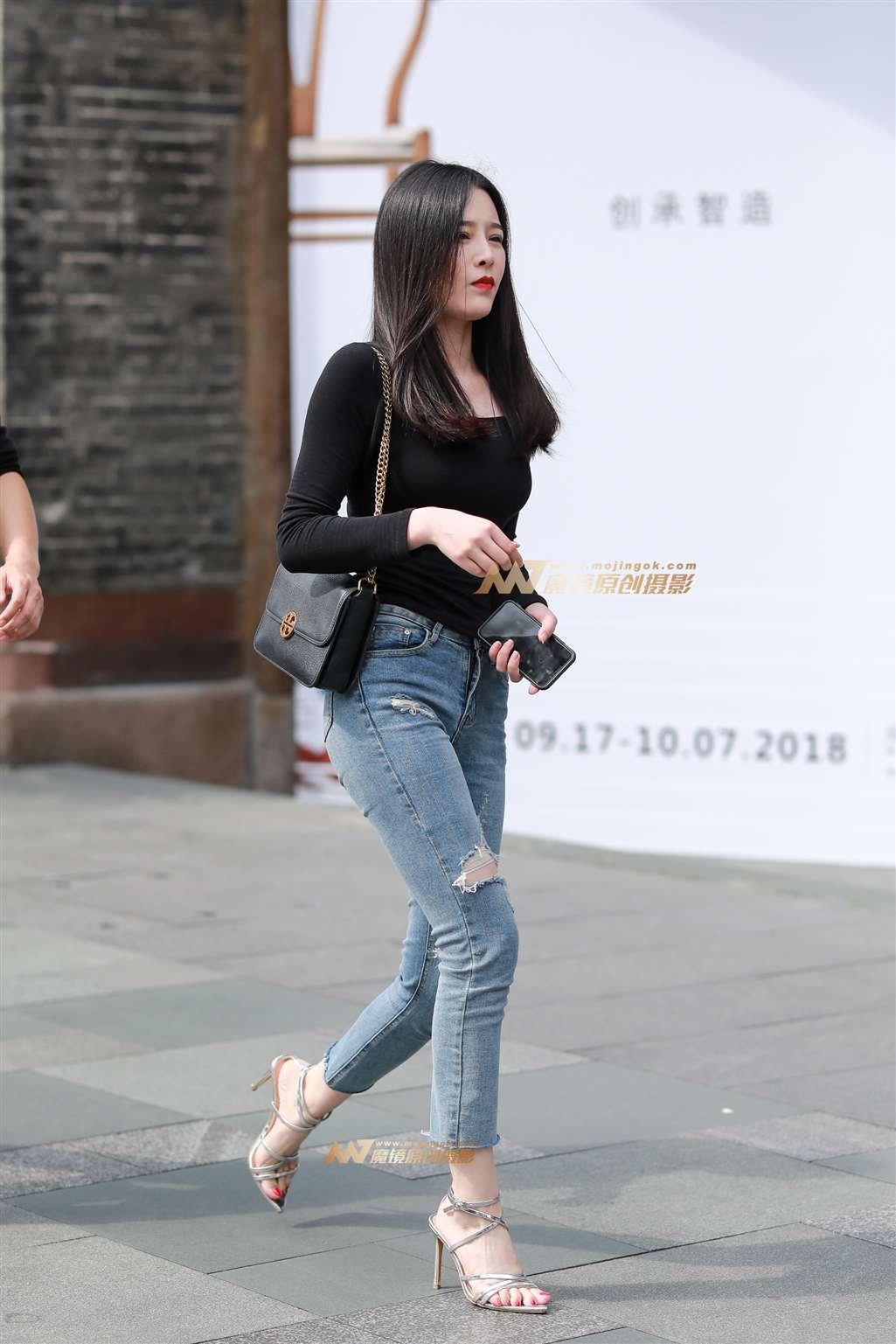 图片[4]-【凯恩赛帖】牛仔高跟美女-流行馆