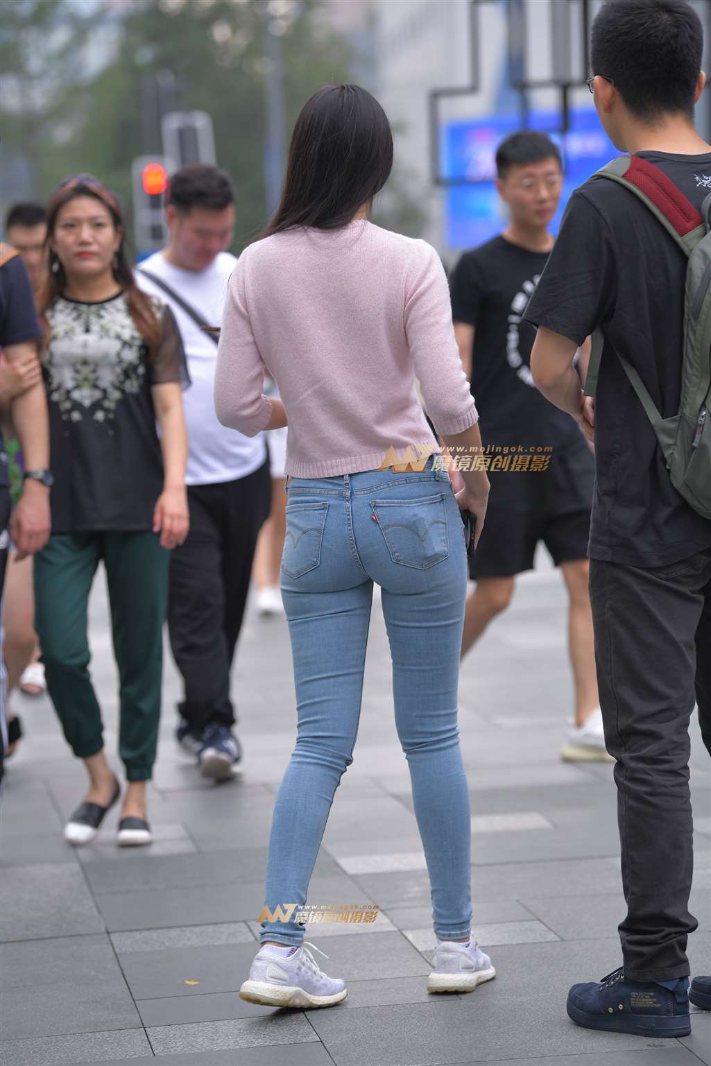 图片[4]-【街拍之魂赛帖】邻家般的紧牛小姐姐-流行馆