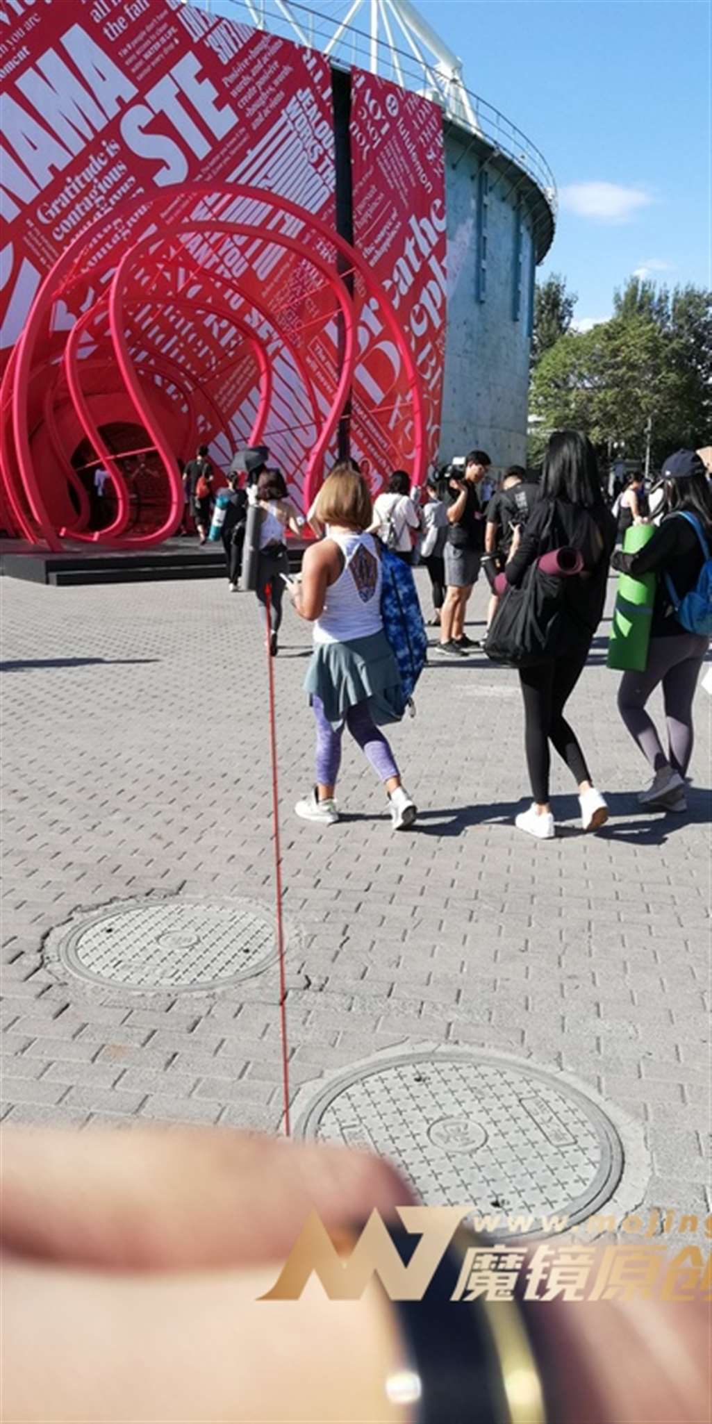 图片[3]-【视觉冲击赛贴】圆润，瑜伽裤美眉-流行馆