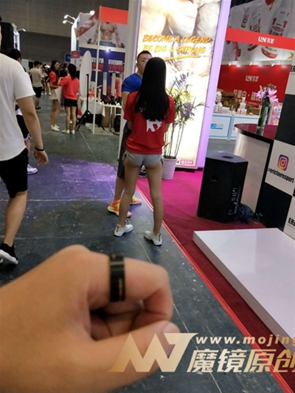 图片[3]-【欧阳幽明赛帖】热裤妹子-流行馆