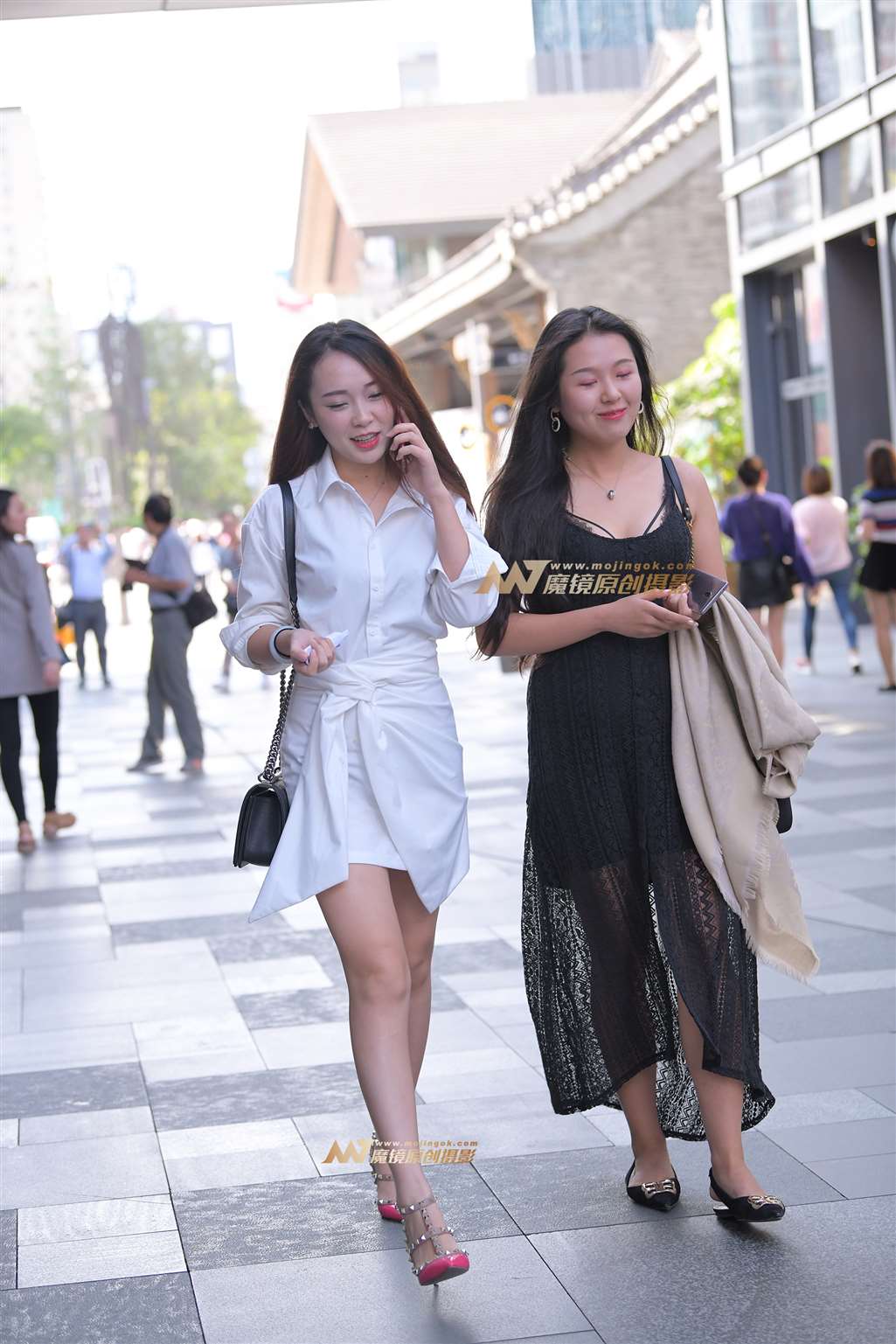 图片[5]-【街拍之魂赛帖】粉色高跟大长腿-流行馆