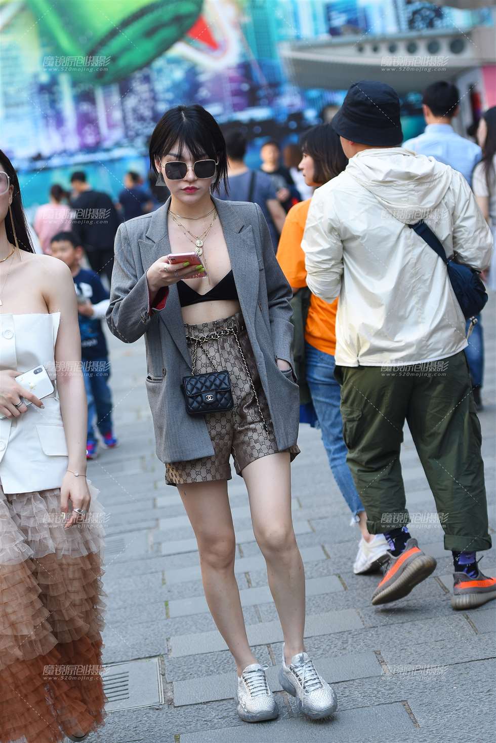 图片[5]-西装配比基尼上装-街拍流行馆