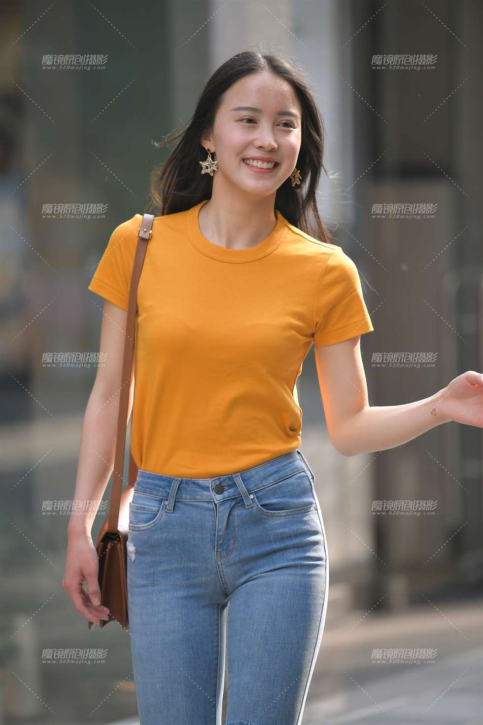 图片[4]-【红石赛贴】气质牛仔美女-街拍流行馆