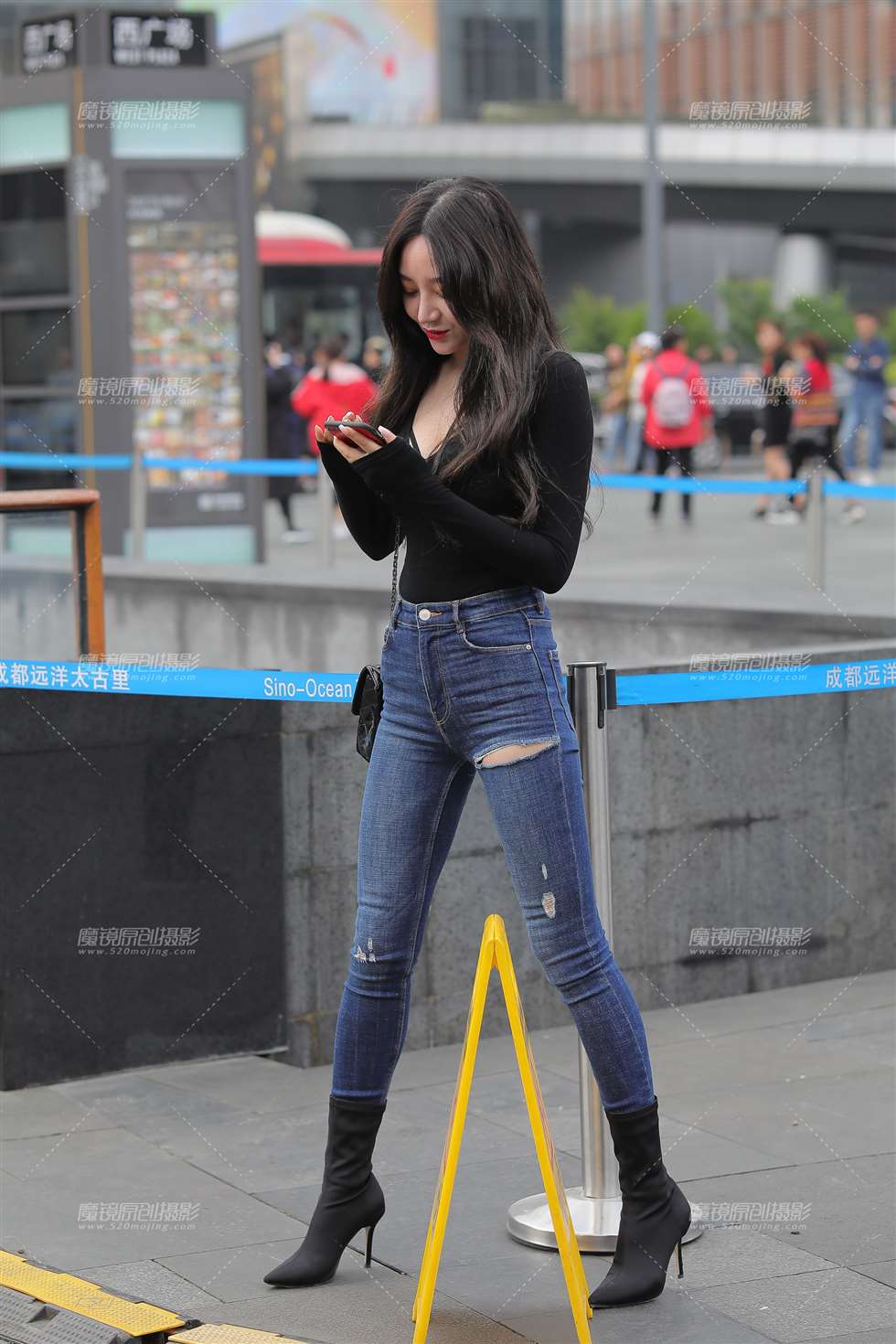图片[1]-【凯恩赛贴】让女人羡慕的好身材-街拍流行馆