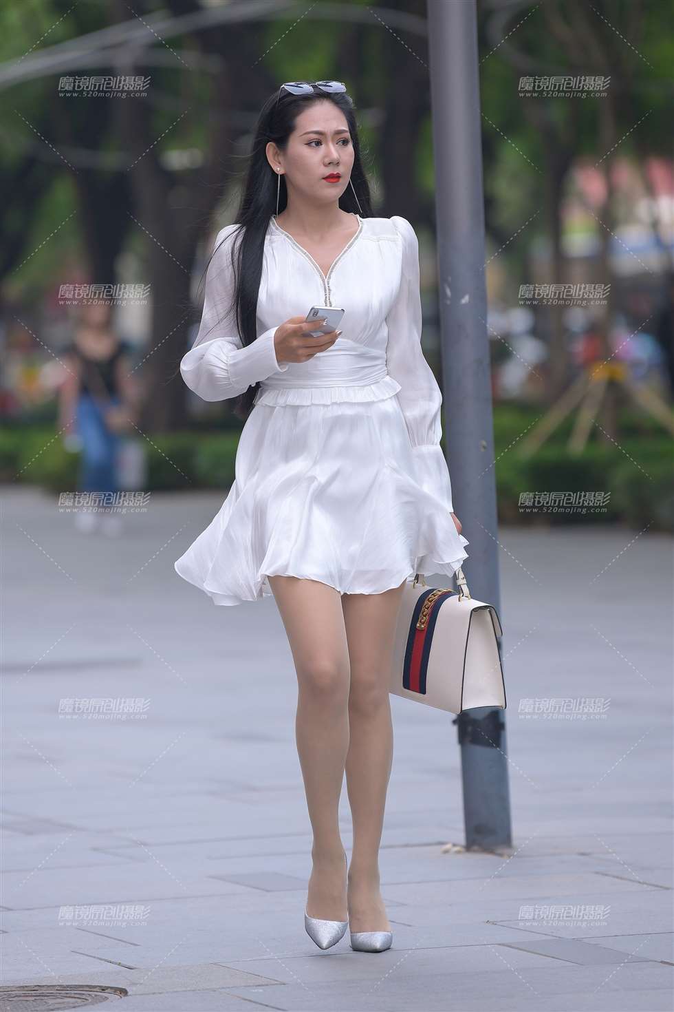 图片[1]-【街拍之魂赛帖】性感肉丝长腿美**-街拍流行馆