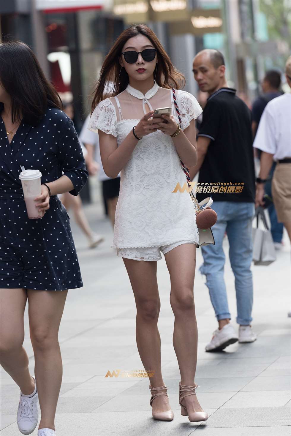 图片[3]-长腿高跟美女-街拍流行馆