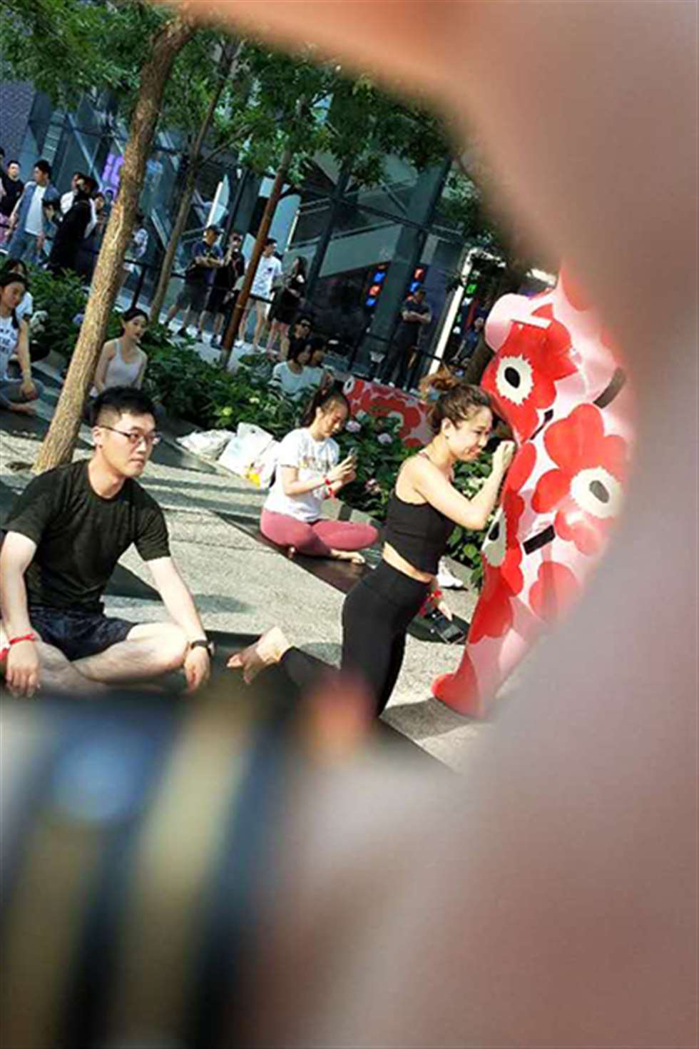 图片[3]-【街拍之魂赛帖】热身黑色紧身-街拍流行馆