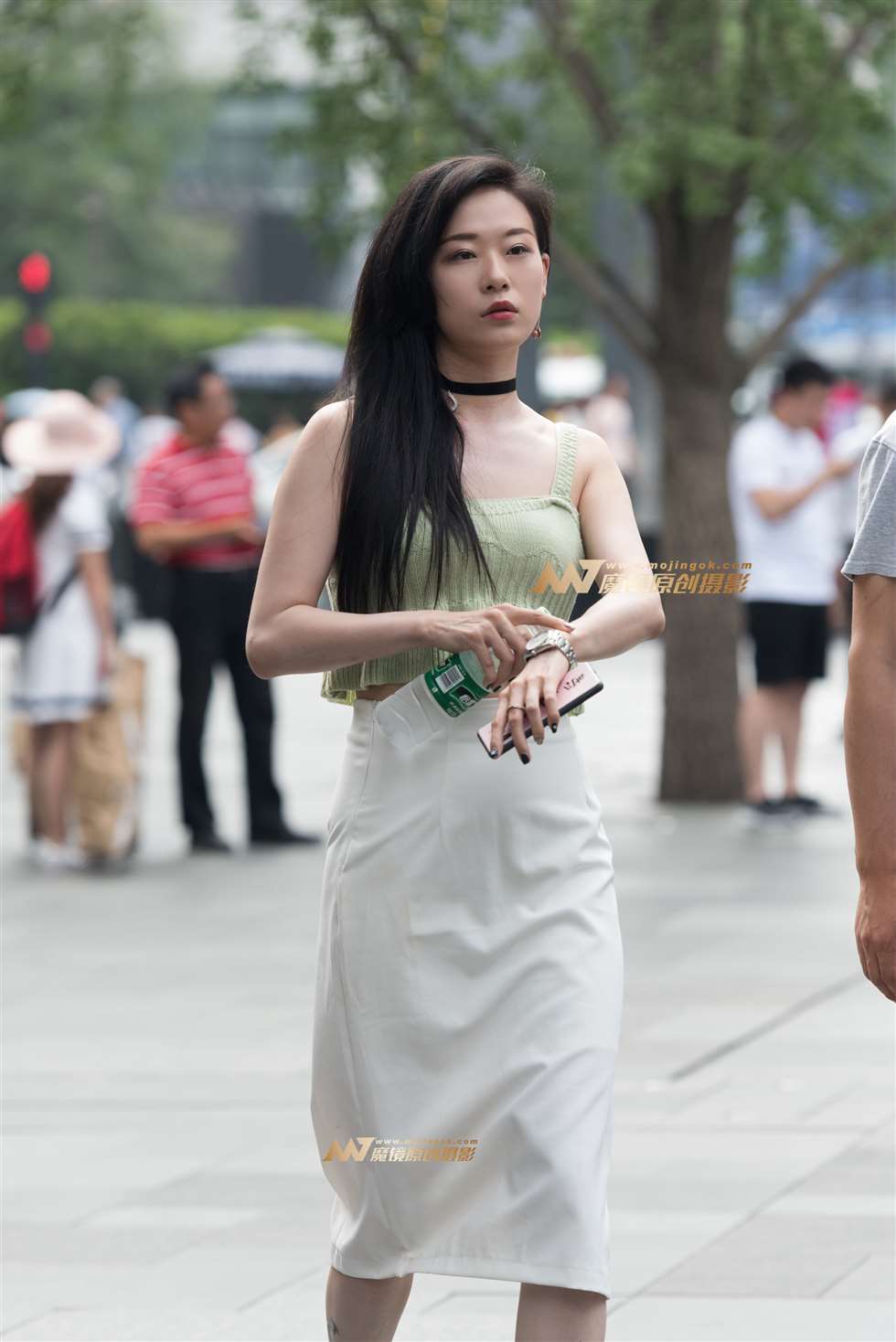 图片[4]-逛街包臀裙美女-街拍流行馆