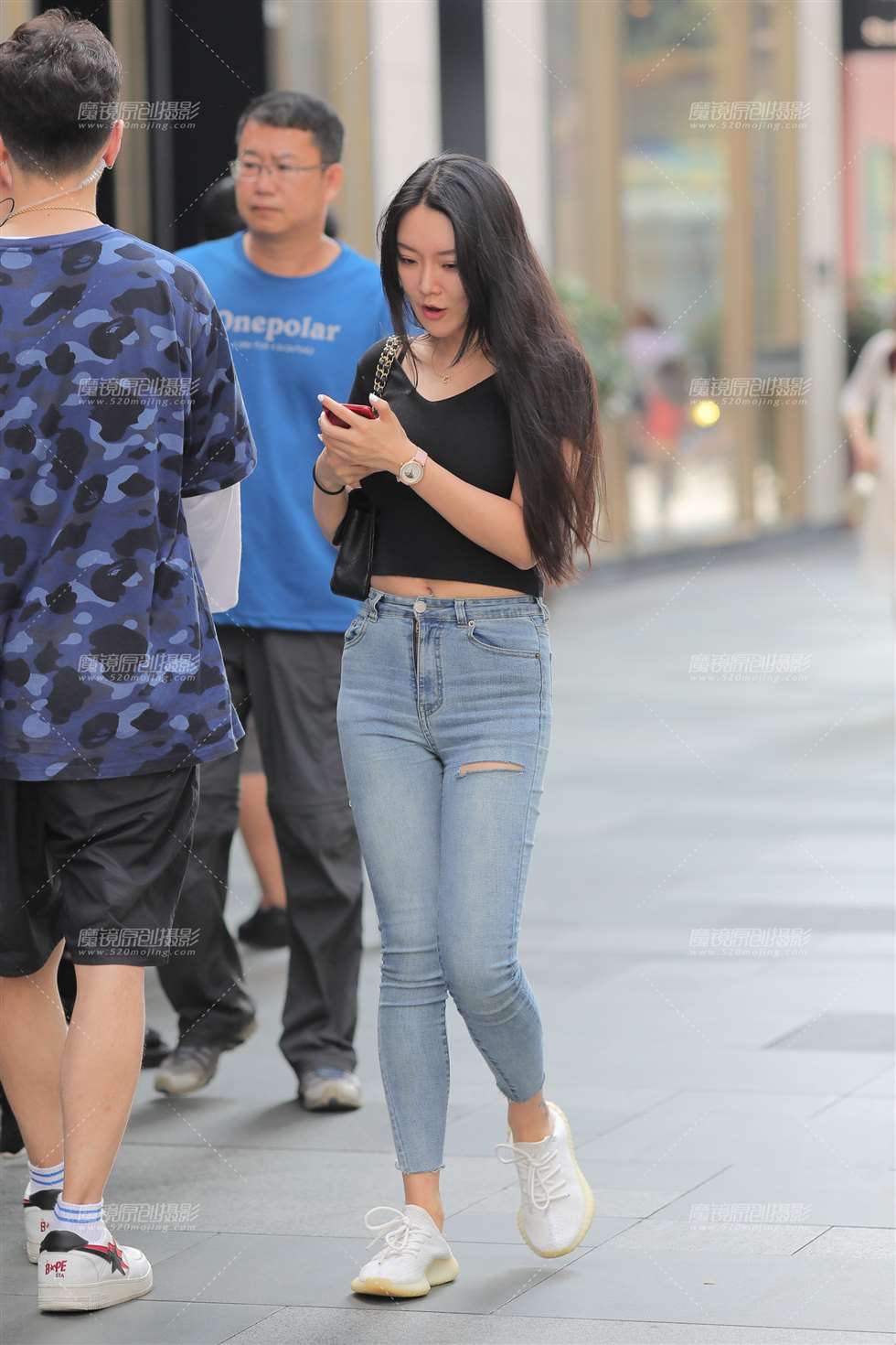 图片[5]-【凯恩赛贴】紧牛美眉-街拍流行馆