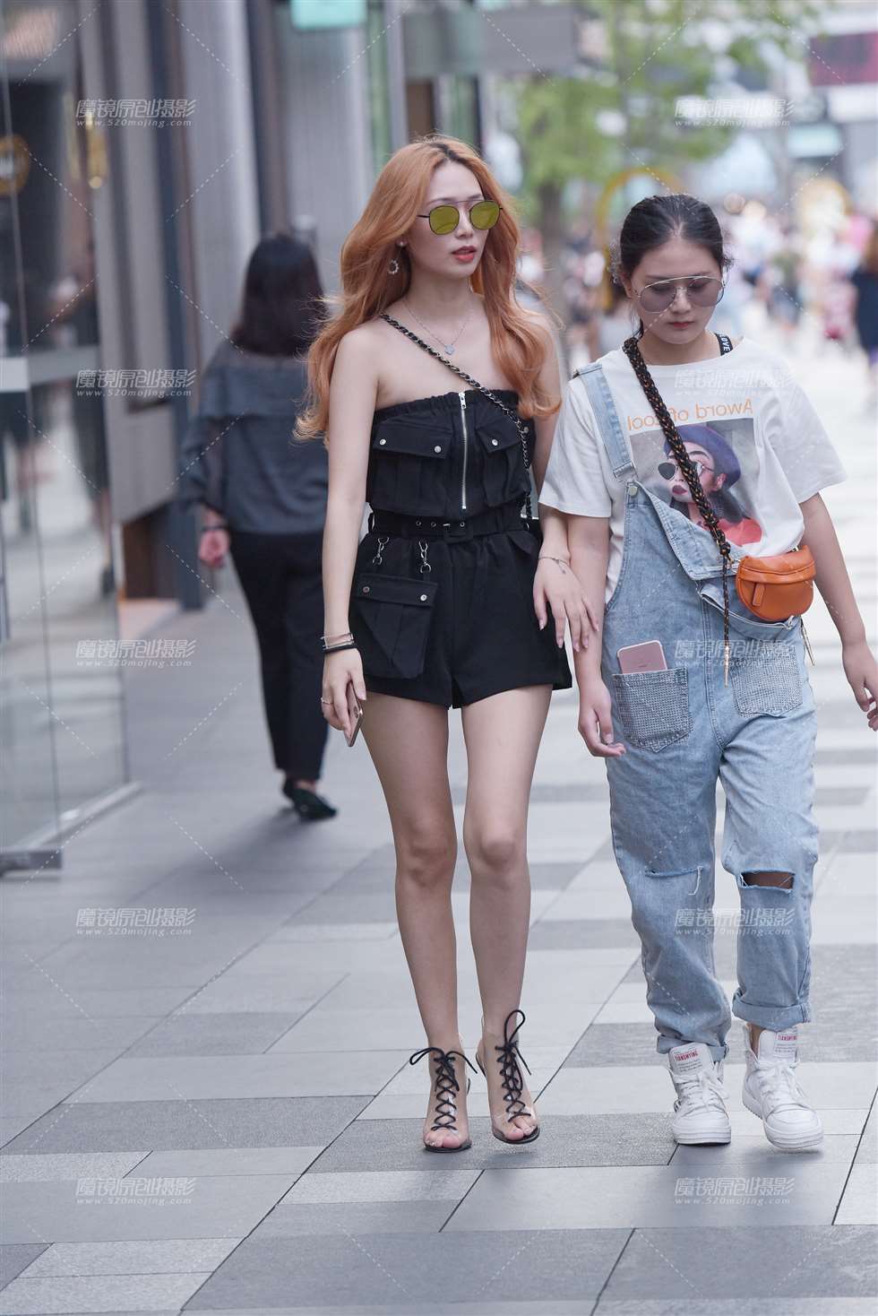 图片[1]-【慕容笙赛贴】金发的美女-街拍流行馆