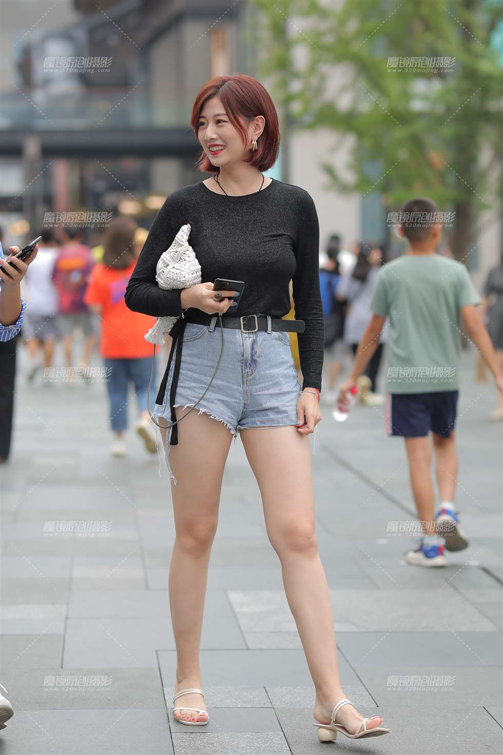 图片[1]-【凯恩赛贴】很有味道的美**-街拍流行馆