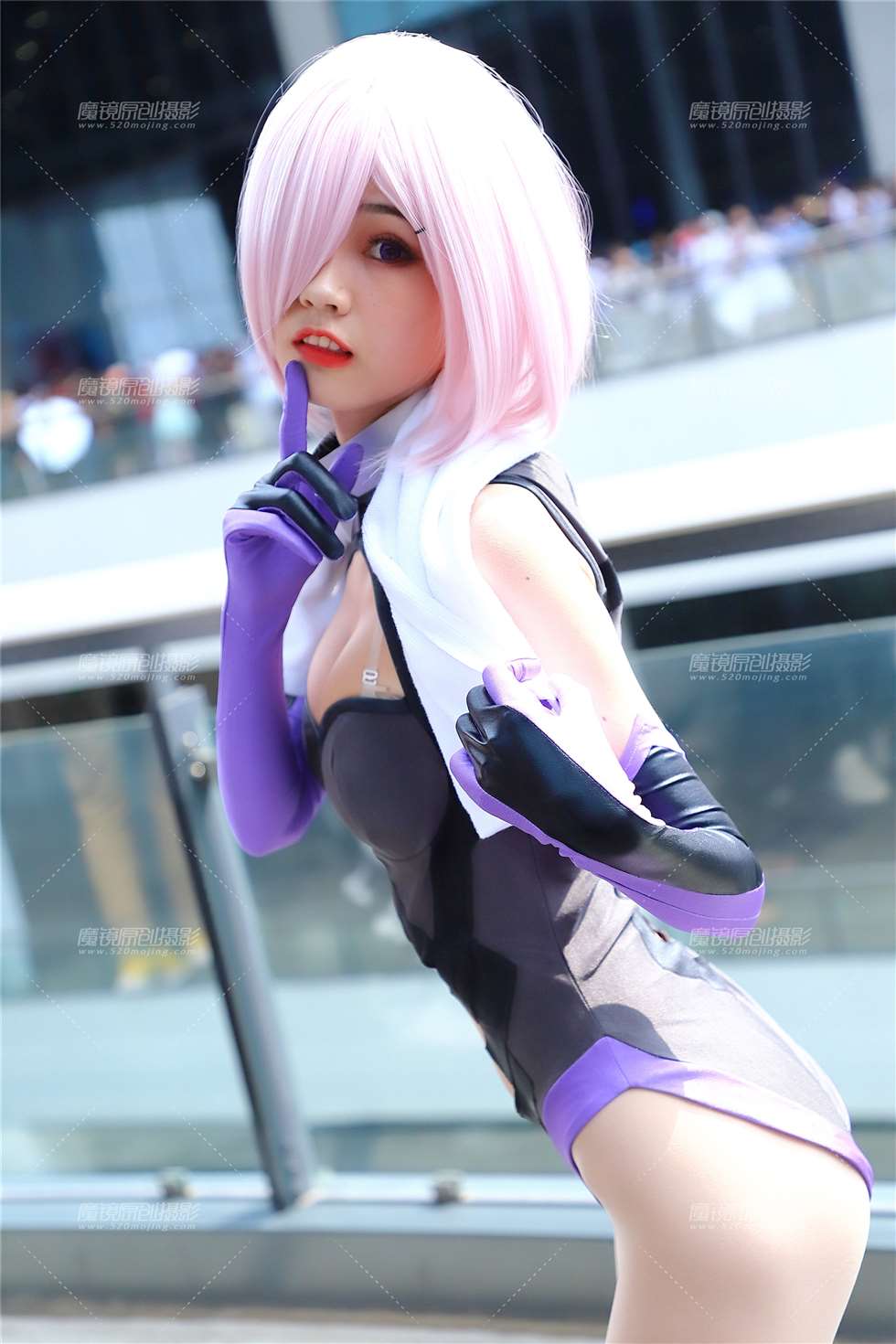 图片[1]-白毛巾coser-街拍流行馆