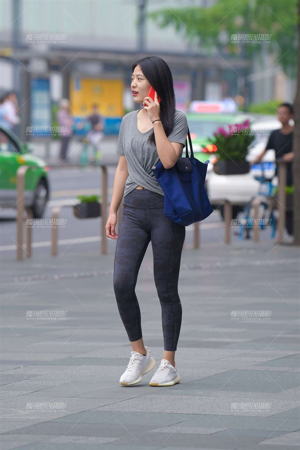 图片[5]-【视觉冲击赛贴】迷彩瑜伽裤美女-街拍流行馆