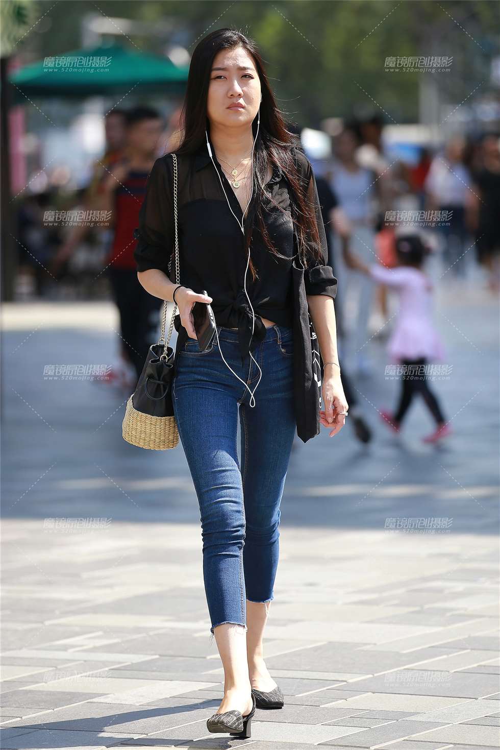 图片[5]-牛仔裤美女-街拍流行馆