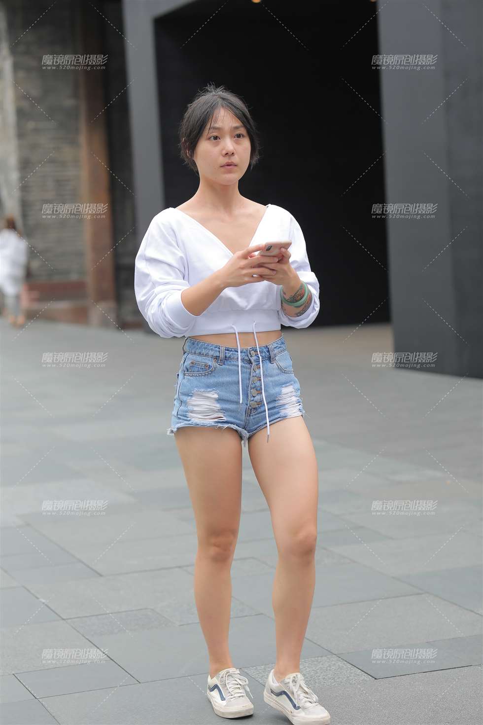 图片[5]-【凯恩赛贴】热裤-街拍流行馆