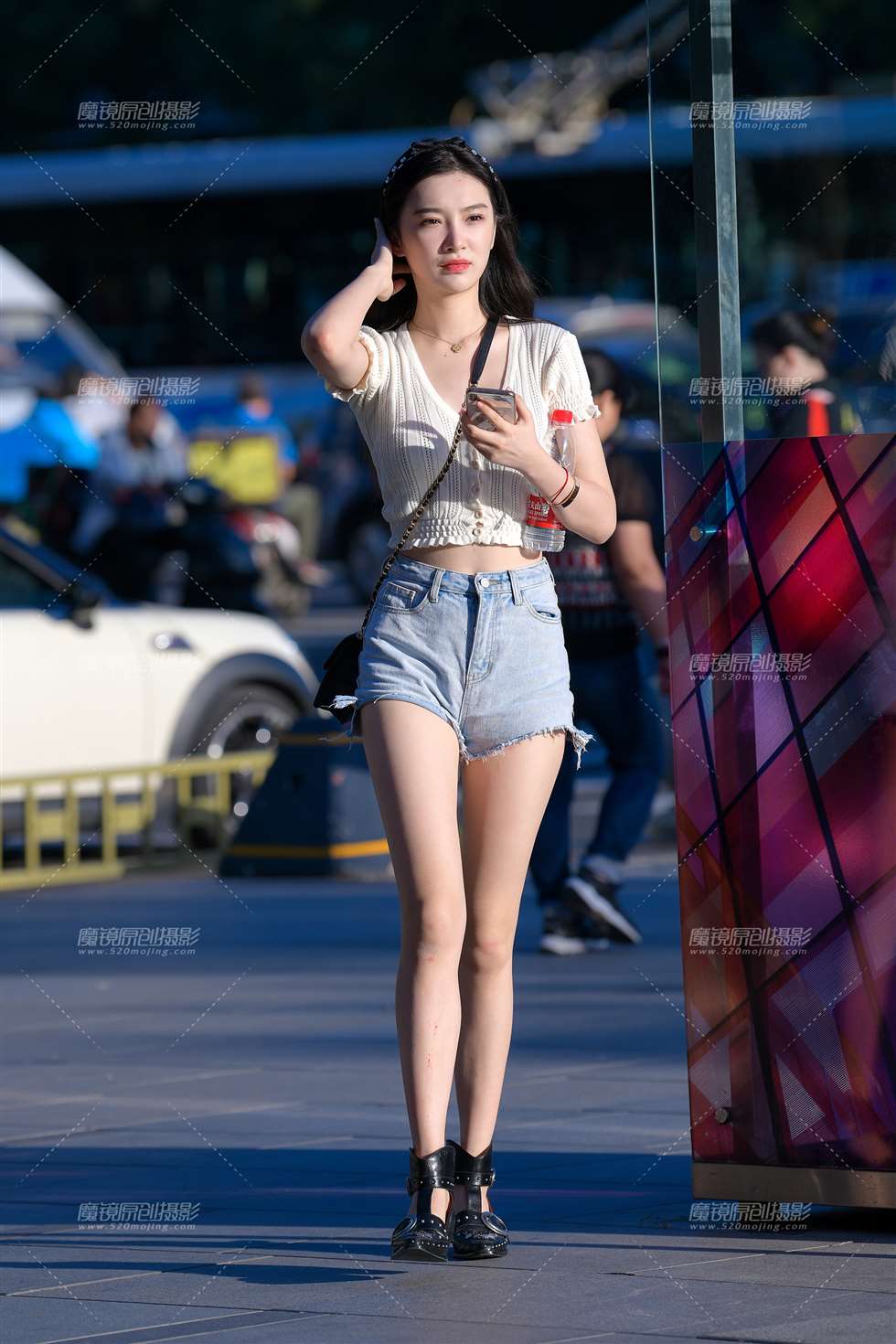 图片[1]-【街拍之魂赛帖】清爽洁白的美女-街拍流行馆