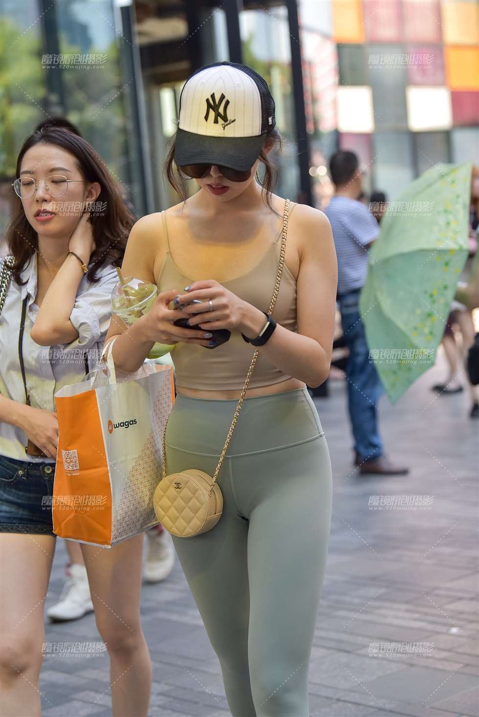 图片[4]-【赛德克赛帖】浅绿色瑜珈裤-街拍流行馆
