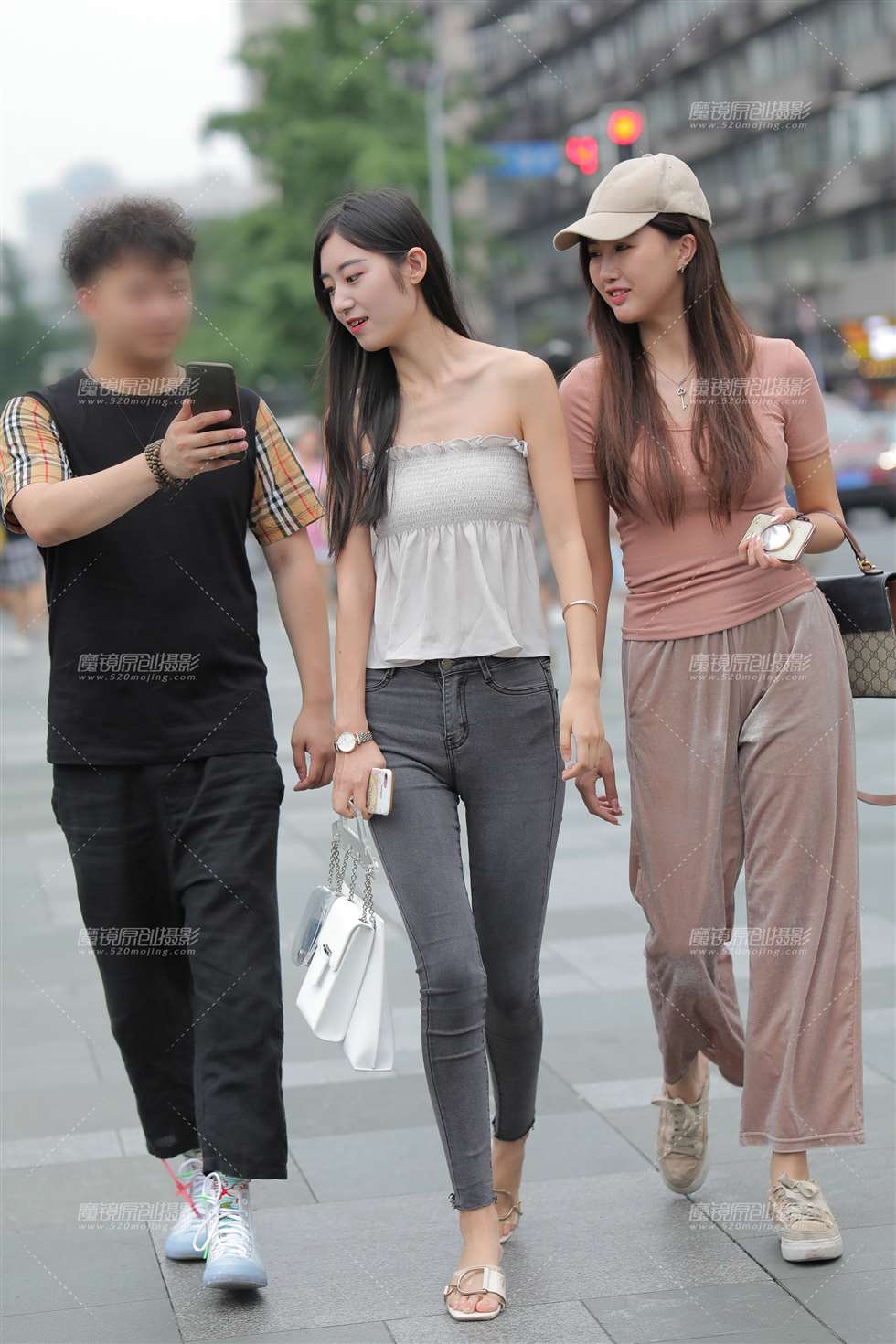 图片[4]-【凯恩赛贴】清新靓丽的牛仔美眉-街拍流行馆