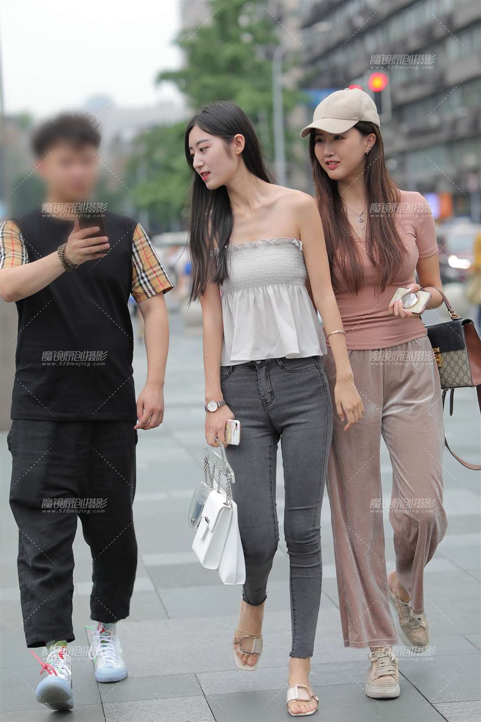 图片[5]-【凯恩赛贴】清新靓丽的牛仔美眉-街拍流行馆
