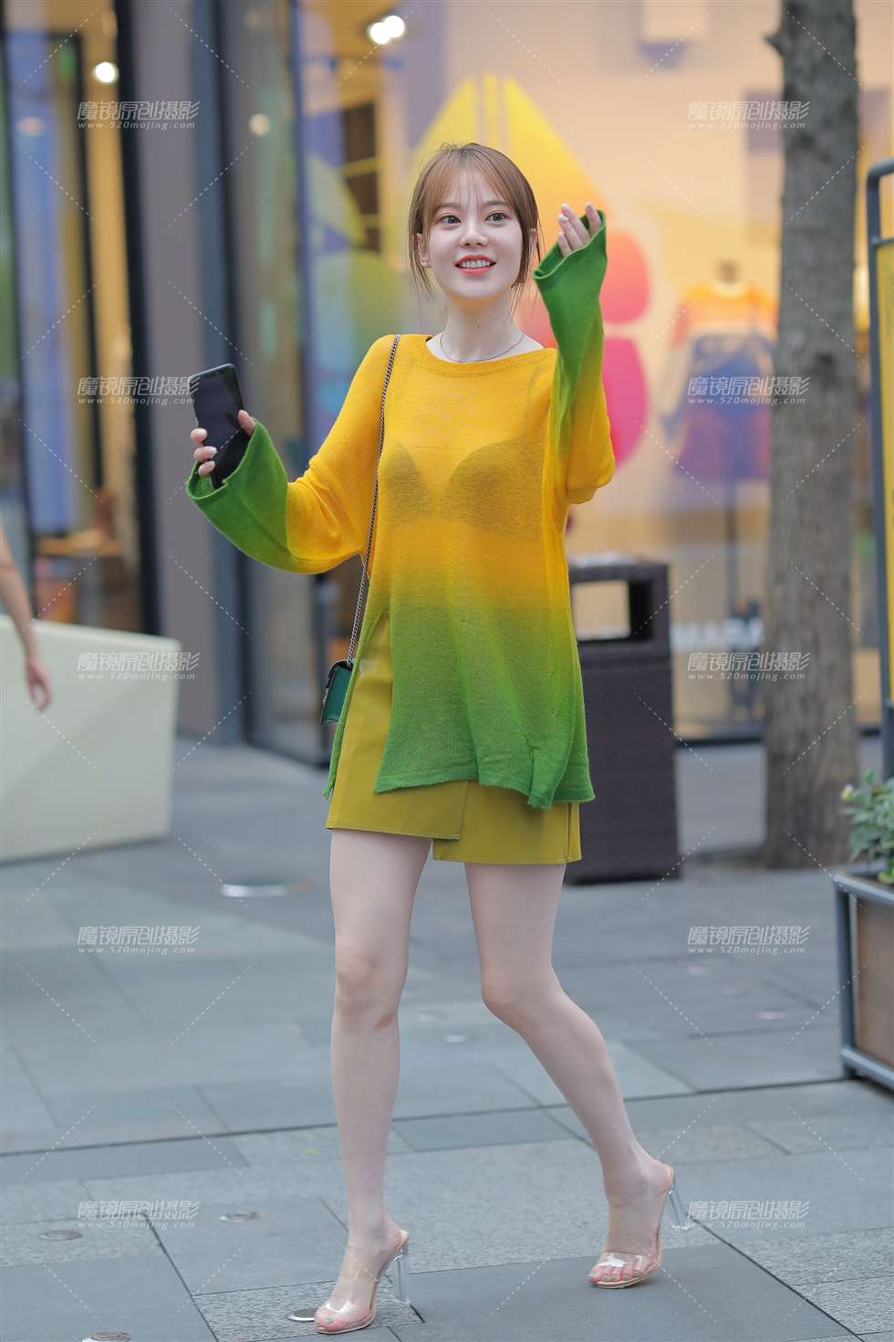 图片[1]-【凯恩赛贴】出水芙蓉 甜美可爱美女-街拍流行馆