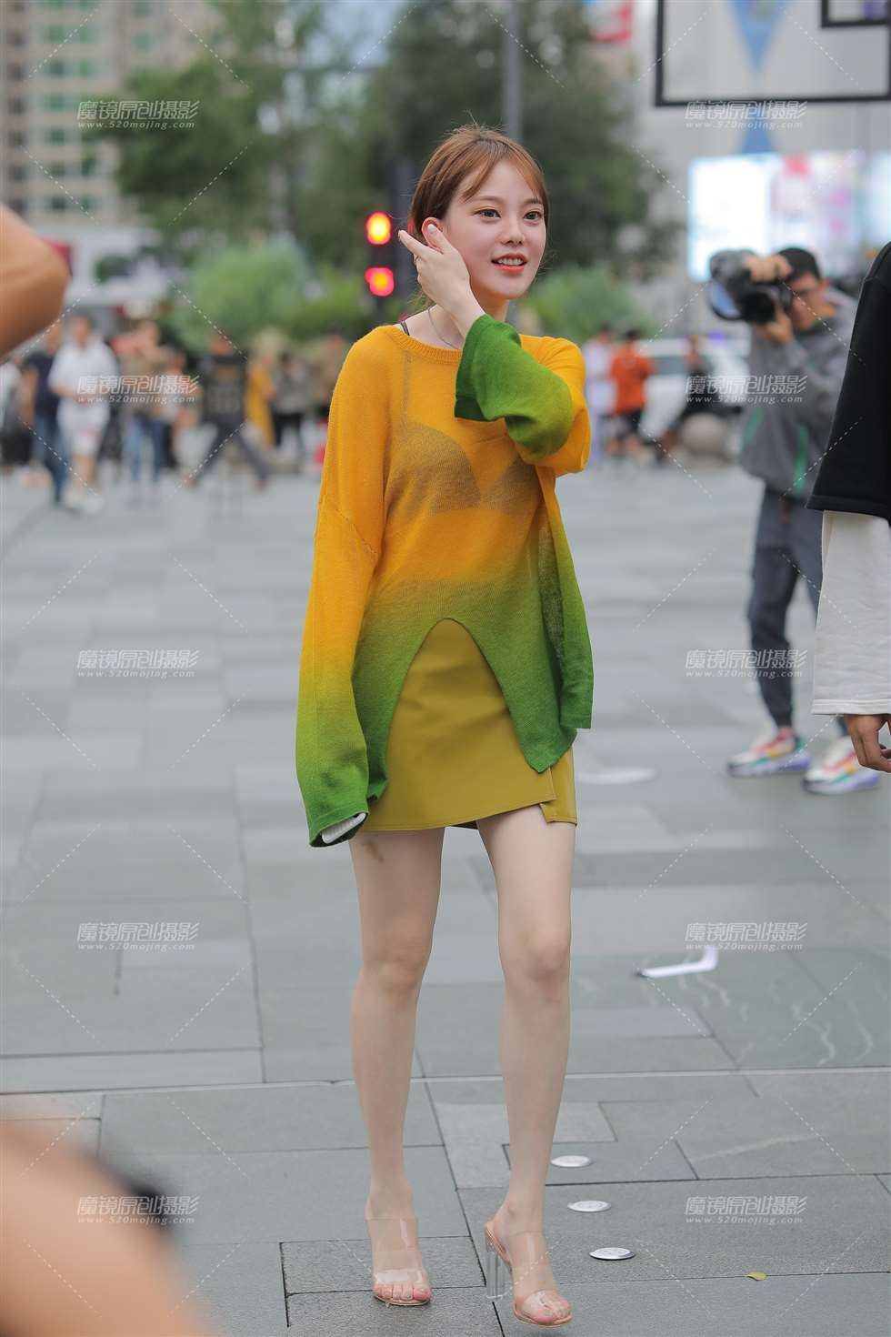 图片[4]-【凯恩赛贴】出水芙蓉 甜美可爱美女-街拍流行馆