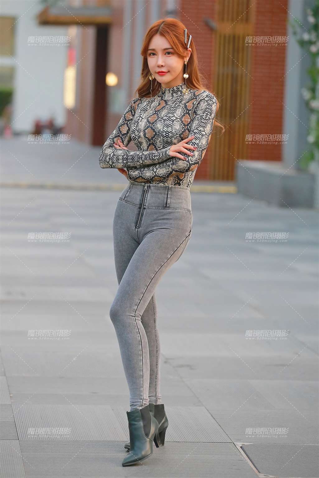 图片[5]-【玻璃赛帖】甜美漂亮的美眉-街拍流行馆