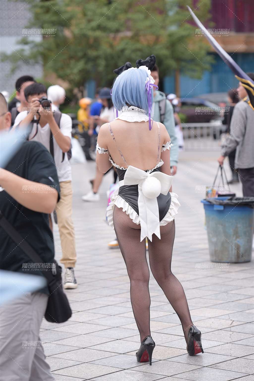 图片[2]-【慕容笙赛贴】兔女郎美女-街拍流行馆