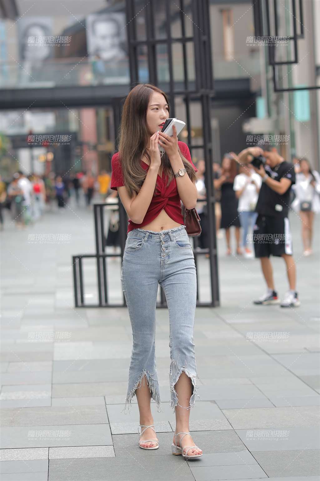 图片[4]-【凯恩赛贴】紧牛小妹-街拍流行馆
