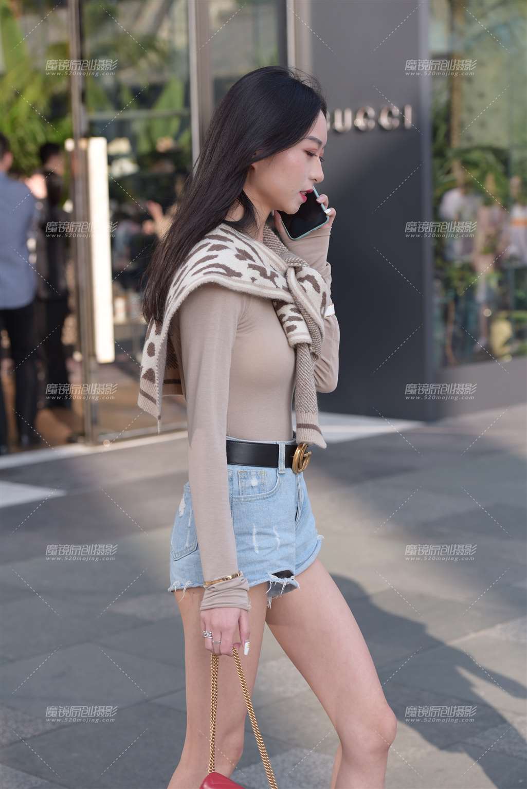 图片[5]-【慕容笙赛贴】打电话的小姐姐-街拍流行馆