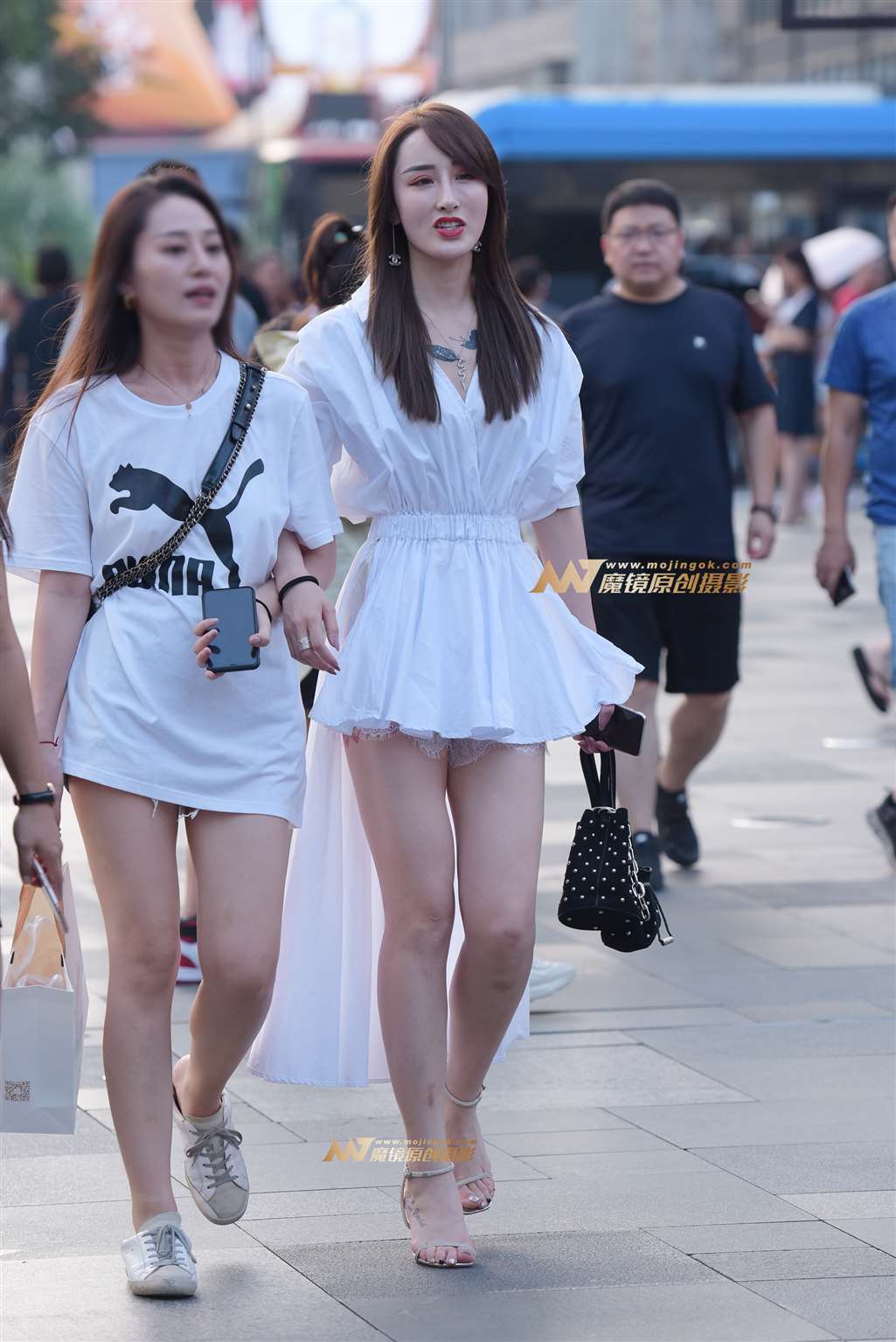 图片[4]-高跟长裙美女-街拍流行馆