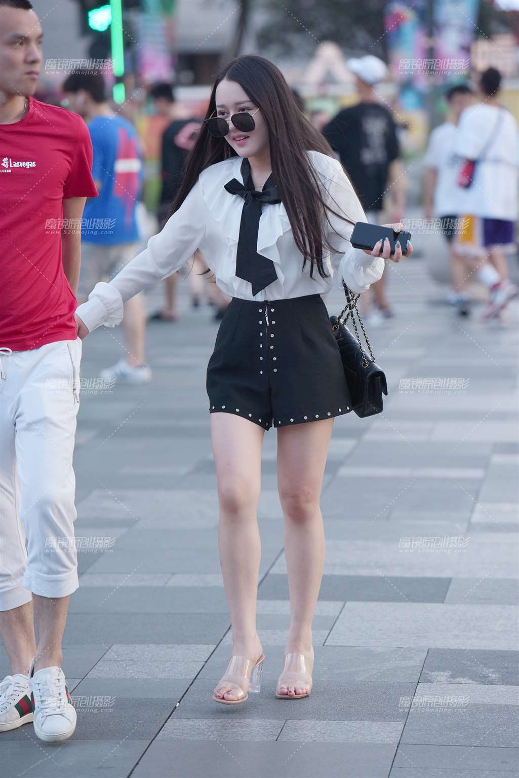 图片[5]-戴墨镜美女-街拍流行馆