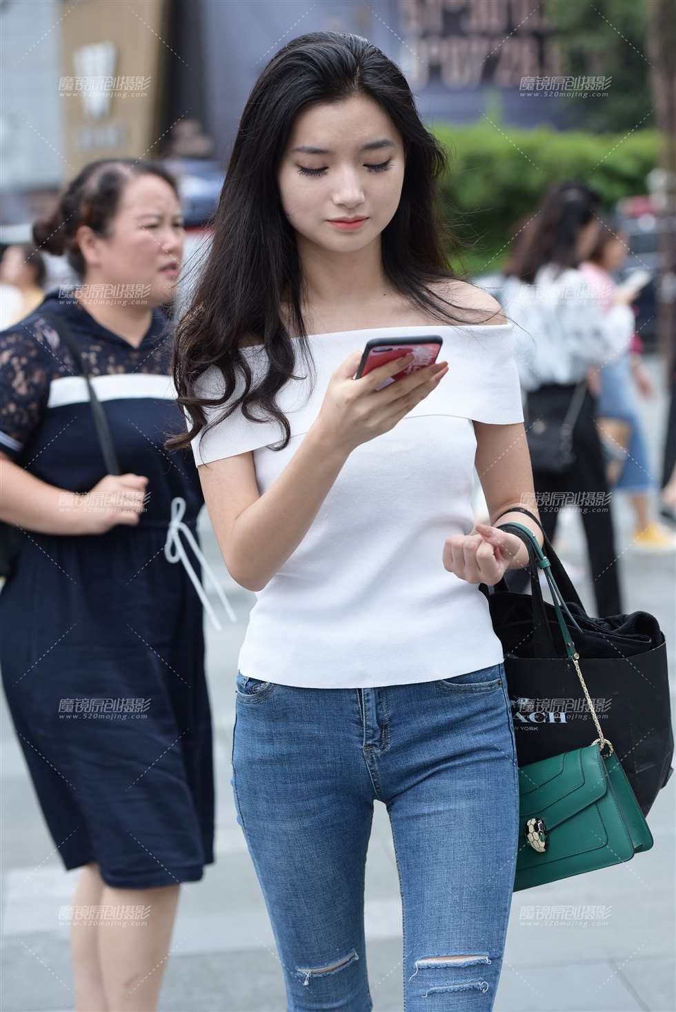 图片[5]-甜美的小姐姐-街拍流行馆