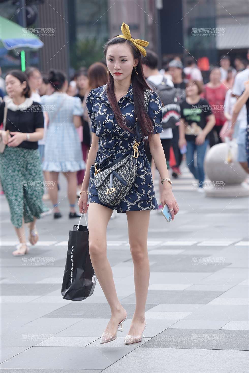 图片[4]-蝴蝶结佩连体短裤-街拍流行馆