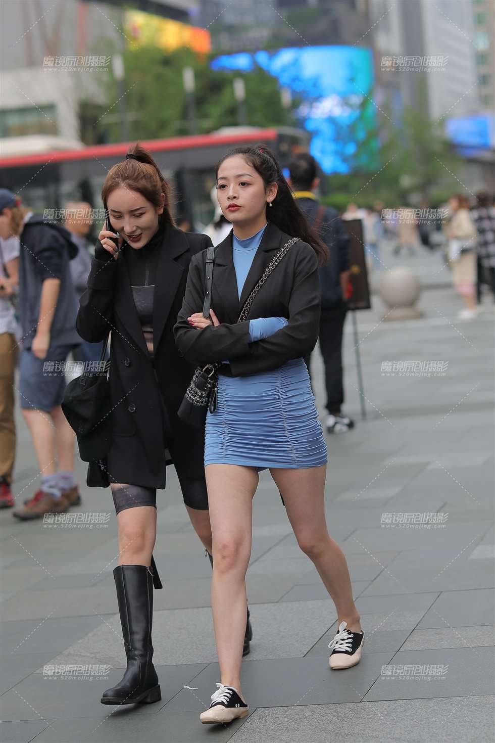 图片[1]-包臀短裙-街拍流行馆