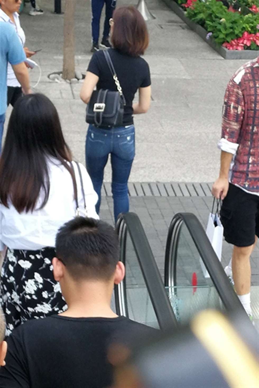 图片[3]-【小默赛帖】第1631篇素颜牛仔美女-街拍流行馆