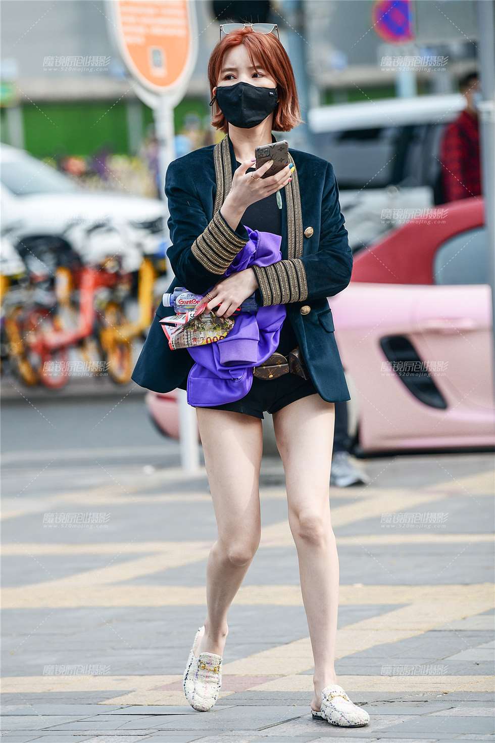 图片[3]-秀气的妹子长腿月牙美-街拍流行馆