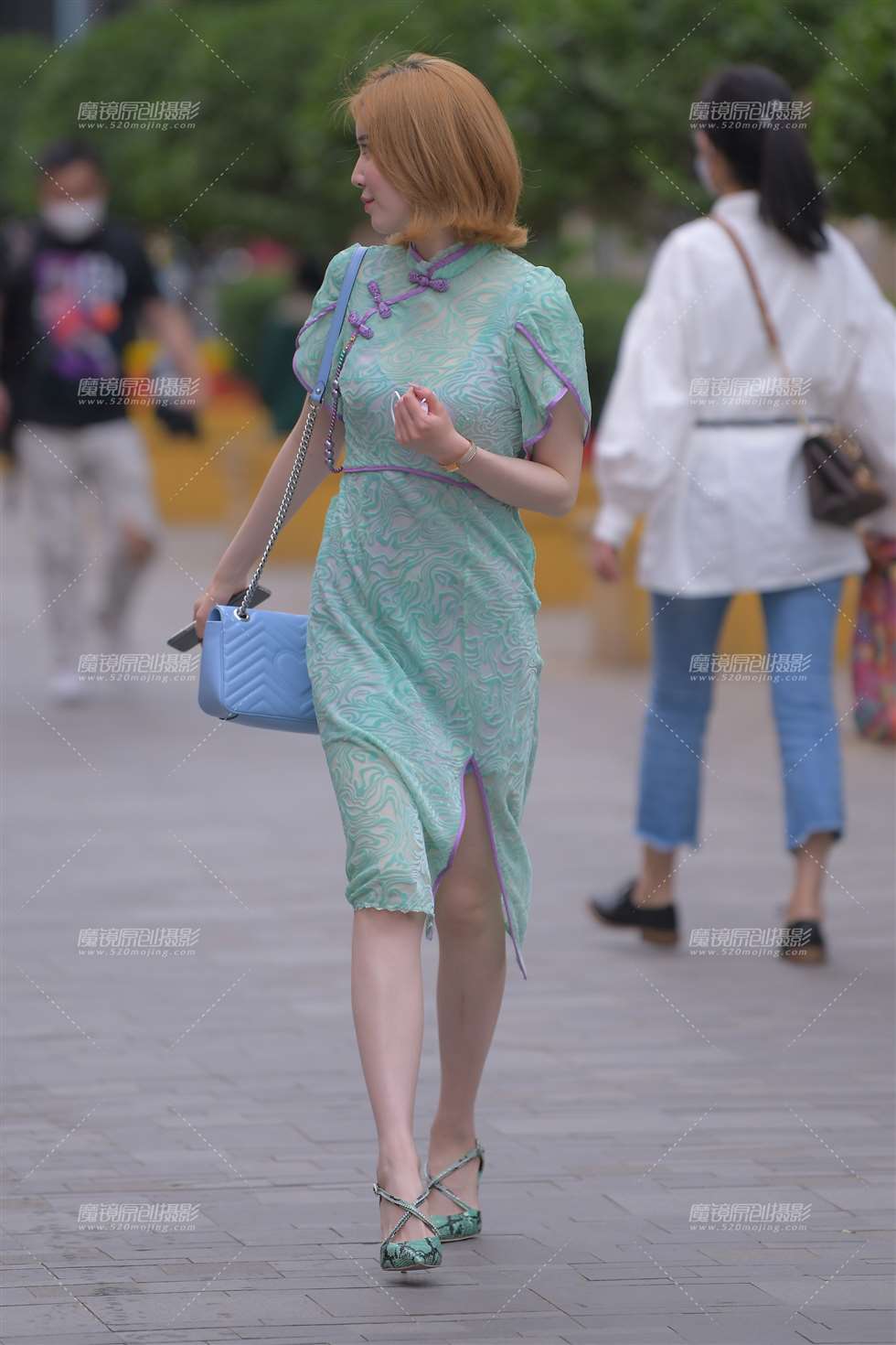 图片[5]-【红石赛帖】美女笑的很甜-街拍流行馆